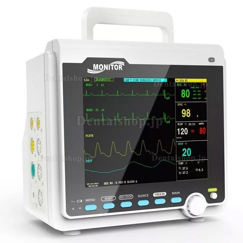 COMTEC® CMS6000マルチパラメータモニタ(生体情報モニタ)プリンター付き